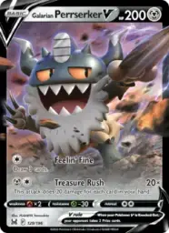 Reference image of Galarian Perrserker V, Lost Origin