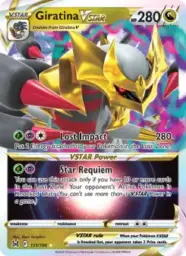 Reference image of Giratina VSTAR, Lost Origin