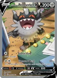 Reference image of Galarian Perrserker V, Lost Origin