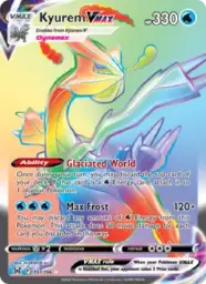 Reference image of Kyurem VMAX, Lost Origin