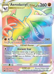 Reference image of Aerodactyl VSTAR, Lost Origin