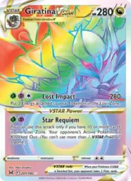 Reference image of Giratina VSTAR, Lost Origin
