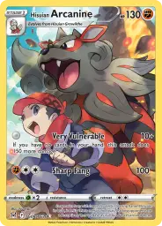 Hisuian Arcanine · Lost Origin Trainer Gallery · TG08/30
