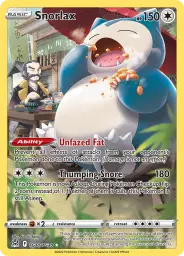 Snorlax · Lost Origin Trainer Gallery · TG10/30