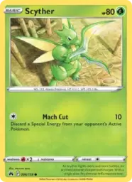 Reference image of Scyther, Crown Zenith