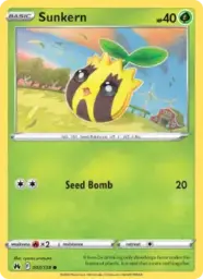 Reference image of Sunkern, Crown Zenith