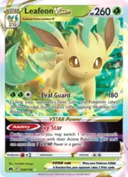 Reference image of Leafeon VSTAR, Crown Zenith