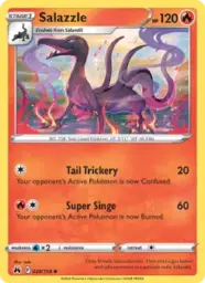 Reference image of Salazzle, Crown Zenith