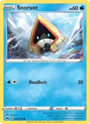 Reference image of Snorunt, Crown Zenith
