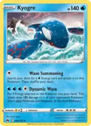 Reference image of Kyogre, Crown Zenith