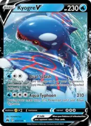 Reference image of Kyogre V, Crown Zenith
