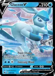 Reference image of Glaceon V, Crown Zenith