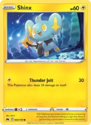 Reference image of Shinx, Crown Zenith