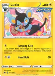 Reference image of Luxio, Crown Zenith
