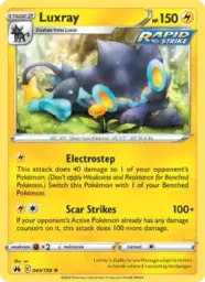 Reference image of Luxray, Crown Zenith