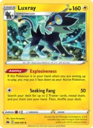 Reference image of Luxray, Crown Zenith