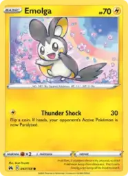 Reference image of Emolga, Crown Zenith