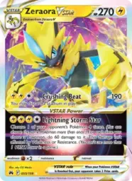 Reference image of Zeraora VSTAR, Crown Zenith