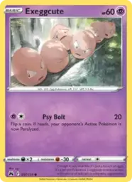 Reference image of Exeggcute, Crown Zenith