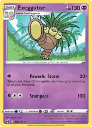 Reference image of Exeggutor, Crown Zenith