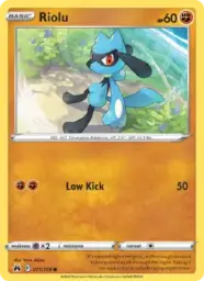 Reference image of Riolu, Crown Zenith