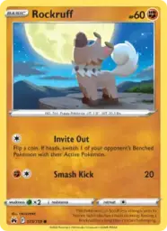 Reference image of Rockruff, Crown Zenith