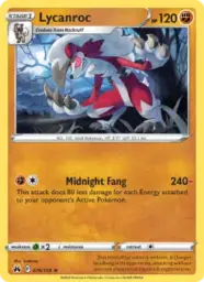 Reference image of Lycanroc, Crown Zenith