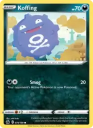 Reference image of Koffing, Crown Zenith