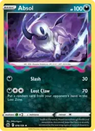Reference image of Absol, Crown Zenith