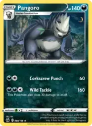Reference image of Pangoro, Crown Zenith