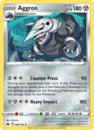 Reference image of Aggron, Crown Zenith