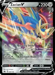 Reference image of Zacian V, Crown Zenith