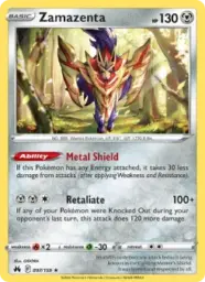 Reference image of Zamazenta, Crown Zenith