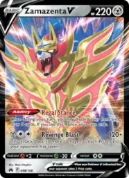 Reference image of Zamazenta V, Crown Zenith