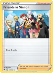 Reference image of Friends in Sinnoh, Crown Zenith