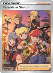 Reference image of Friends in Sinnoh, Crown Zenith