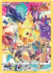 Reference image of Pikachu, Crown Zenith