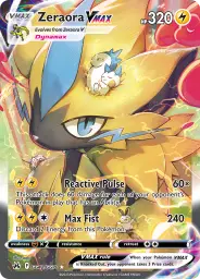 Zeraora VMAX · Crown Zenith Galarian Gallery · GG42/70