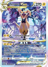 Zeraora VSTAR · Crown Zenith Galarian Gallery · GG43/70