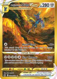 Origin Forme Dialga VSTAR · Crown Zenith Galarian Gallery · GG68/70