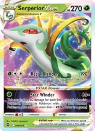 Reference image of Serperior VSTAR, Silver Tempest