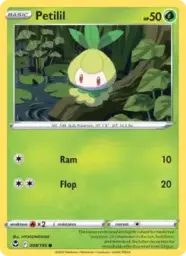Reference image of Petilil, Silver Tempest
