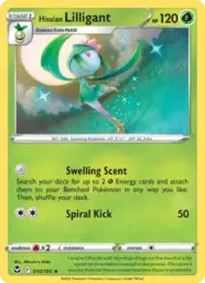 Reference image of Hisuian Lilligant, Silver Tempest