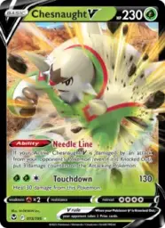 Reference image of Chesnaught V, Silver Tempest