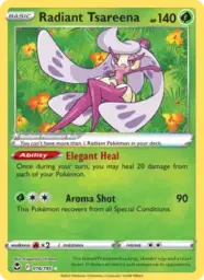 Reference image of Radiant Tsareena, Silver Tempest