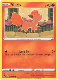 Reference image of Vulpix, Silver Tempest