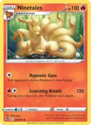 Reference image of Ninetales, Silver Tempest