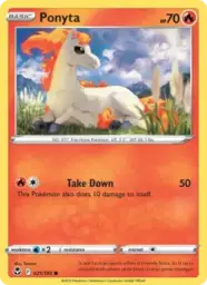 Reference image of Ponyta, Silver Tempest