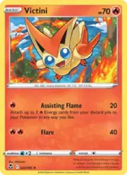 Reference image of Victini, Silver Tempest