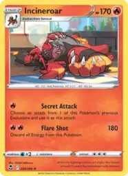 Reference image of Incineroar, Silver Tempest